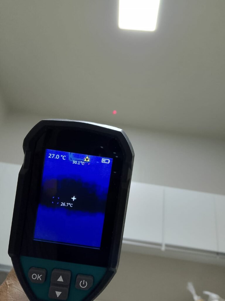 Termografia na Detecção de Vazamentos de Água Quente